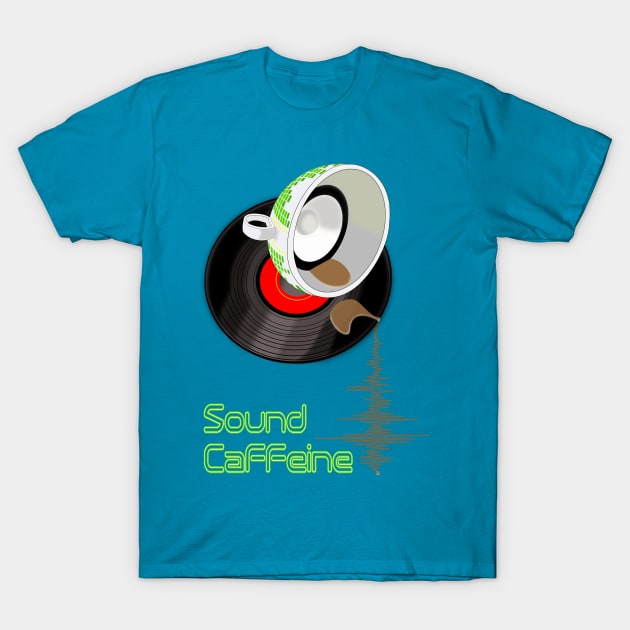 Sound caffeine T-Shirt by moonmorph